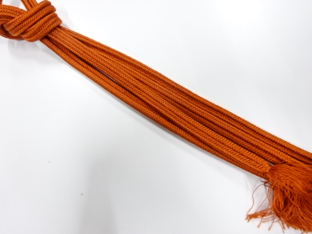 正絹　手組帯締め